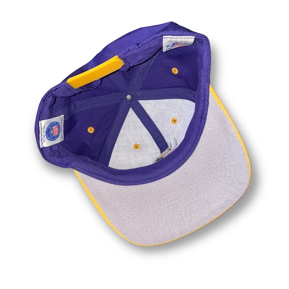 Vintage Logo Athletic Minnesota Vikings Snapback Hat - Picture 7 of 10